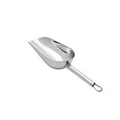 Stainless Steel Heavy Deluxe Medium Bar Scoop w/Pipe Handle